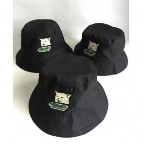 topi bucket hat bordir